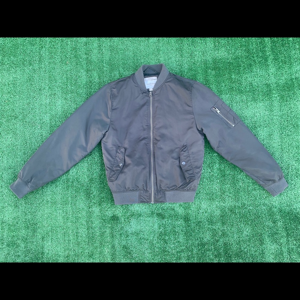 Satin Bomber Jacket